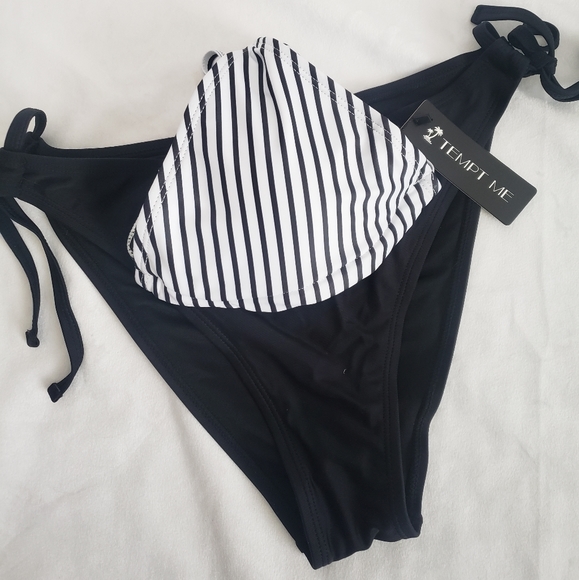 Tempt Me Women Triangle Bikini Sets Halter Two Piece Sexy Swimsuit - Picture 5 of 5